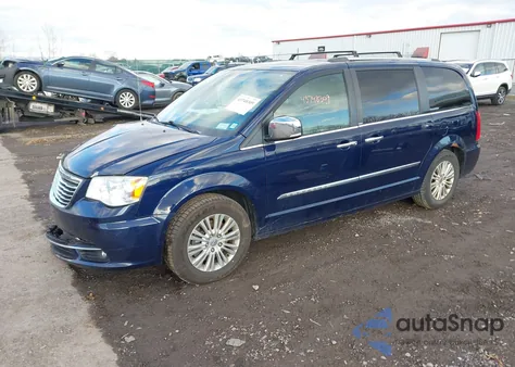 2014 Chrysler Town & Country Limited из США, поврежденный, VIN 2C4RC1GG3ER319090